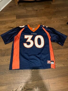 Vintage Terrell Davis Denver Broncos Jersey
